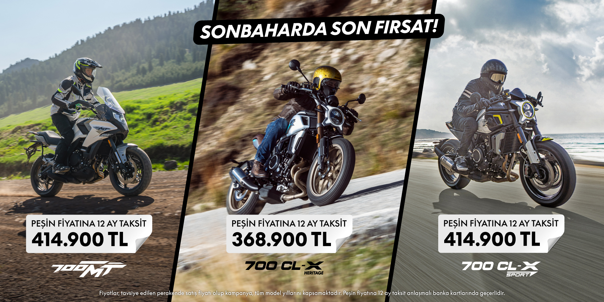 Kampanya 4 // 700 cc series