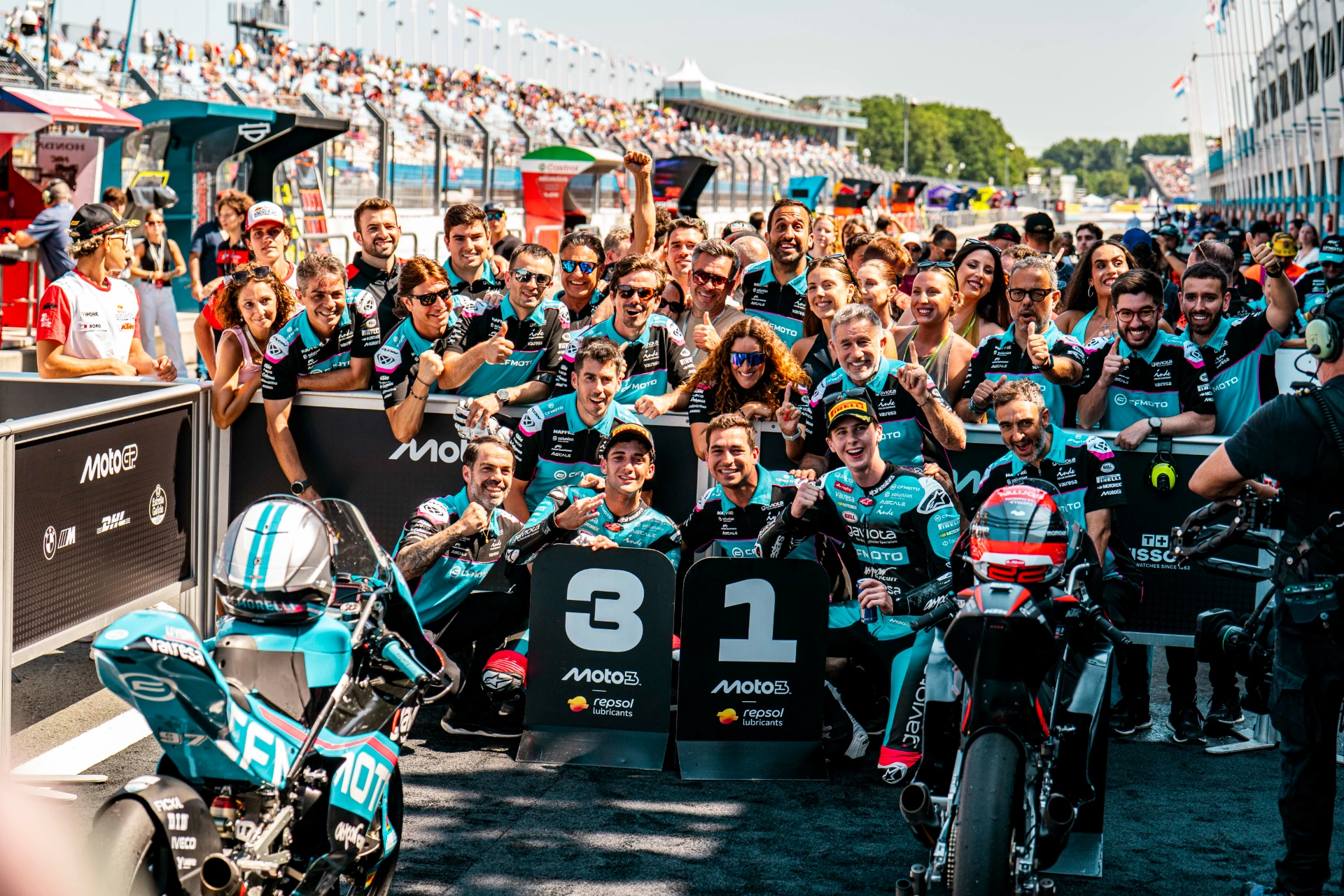 Quiles ve Alonso'dan CFMOTO'ya Hollanda GP'sinde �ifte Zafer!